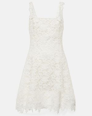 Safiyaa Marrie Lace Minidress - White