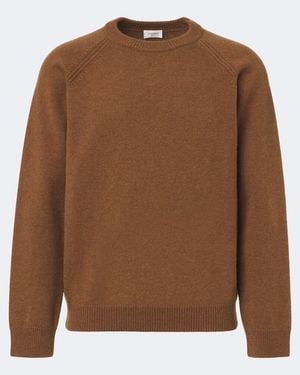 Saint Laurent Pullover Aus Kaschmir - Braun