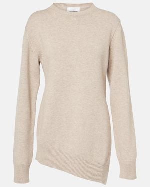 Jil Sander Pullover Aus Wolle Und Kaschmir - Natur