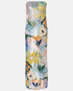 La Fuori Robe Mit Pailletten - Mehrfarbig