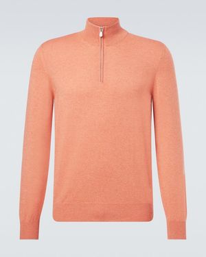 Brunello Cucinelli Cashmere Jumper - Orange