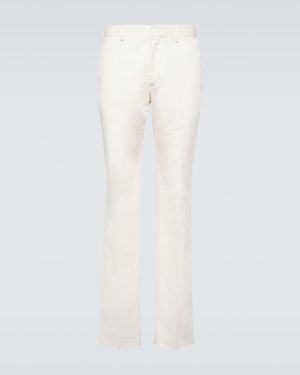 Lardini Cotton Chinos - White