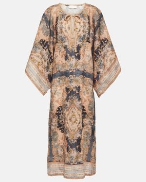 Zimmermann August Linen Kaftan - Natural