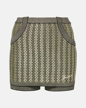 Jacquemus Marino Knitted Skort - Green