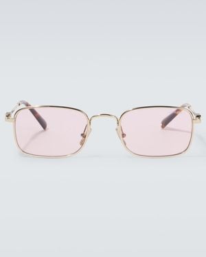 Miu Miu Eckige Sonnenbrille - Pink