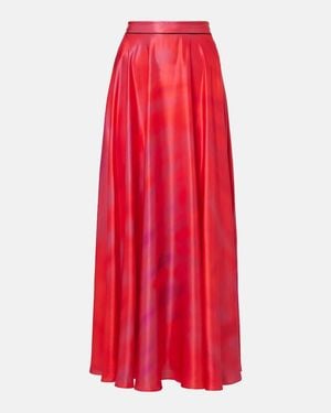 ROKSANDA Falda Larga Ameera - Rojo