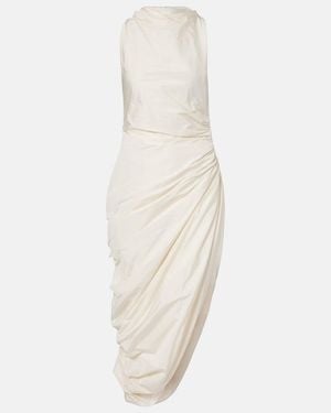 Altuzarra Midikleid Dora - Weiß