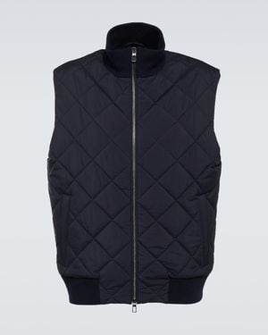 Loro Piana Ampay Quilted Vest - Blue