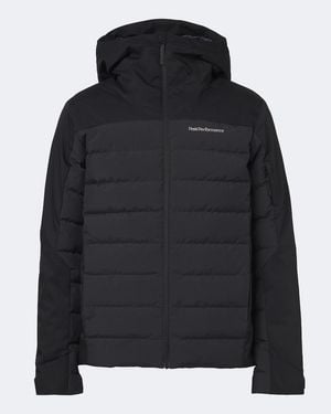 Peak Performance Shred Hooded Down Ski Jacket - Black