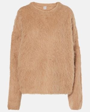 TOTEME Alpaca-Blend Jumper - Natural