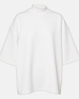 Wardrobe NYC Semi Matte Top - White