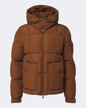 Moncler Veste Doudoune A Capuche - Marron