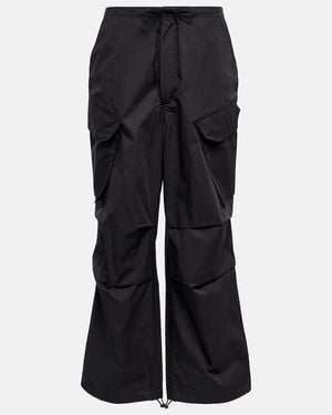 Agolde Cargohose Ginerva Aus Baumwolle - Schwarz