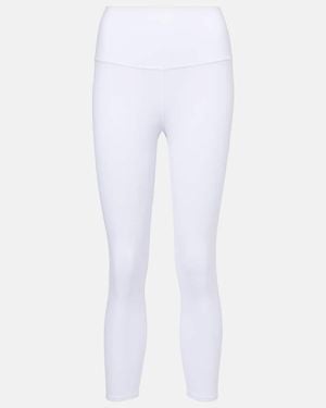Alo Yoga Airbrush Capri Trousers - White