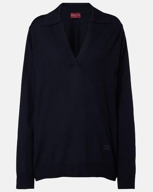 Gucci Wool Jumper - Blue