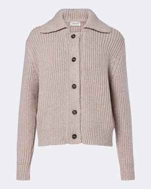 Magda Butrym Cardigan En Laine - Neutre
