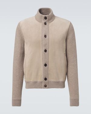 ZEGNA Cashmere Jacket - Natural
