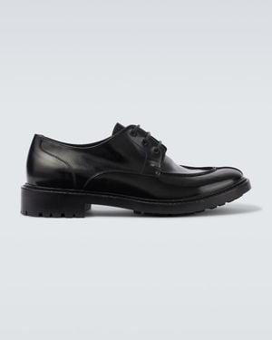 Saint Laurent Stringate Derby Lino - Nero