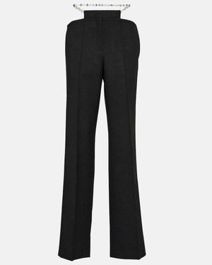 AYA MUSE Rivu Embellished Pants - Black