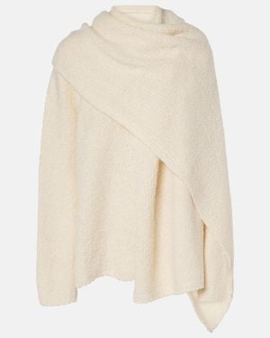 STAUD Pullover Siren Mit Schal-Detail - Natur