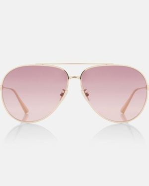 Dior Diorcannage A1U Aviator Sunglasses - Pink