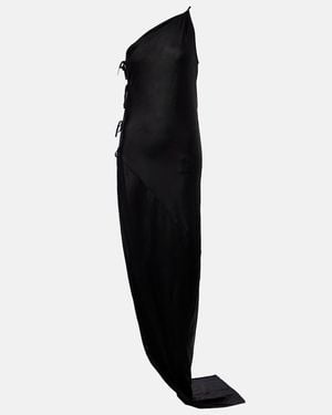 Rick Owens Drkshdw Taco Jersey Maxi Dress - Black