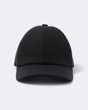 Fendi Cotton Baseball Cap - Black