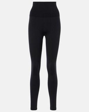 Wolford The Wow High-Rise Jersey Leggings - Black