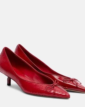Jacquemus Pumps Tourni Aus Leder - Rot
