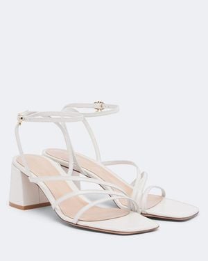Gianvito Rossi Leather Sandals - White