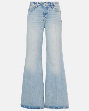 RE/DONE Baggy Flared Jeans - Blue