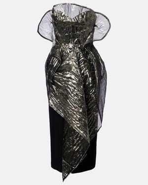 Maticevski Cocktailkleid De La Cruz - Schwarz