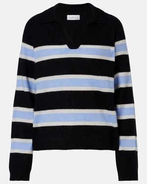Velvet Polopullover Everlake - Schwarz