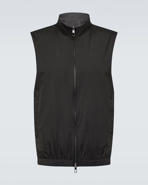 Loro Piana Reversible Vest - Black