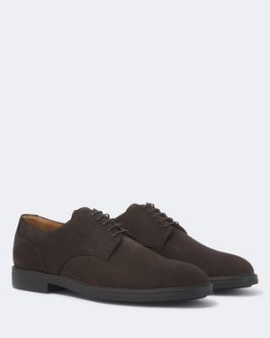 Church's Suede Derby Shoes - Brown