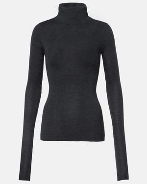 Frankie Shop Rollkragenpullover Utica Thin - Blau