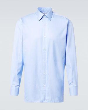 Charvet Cotton Shirt - Blue