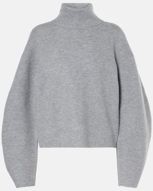 Ulla Johnson Leona Wool Turtleneck Jumper - Grey