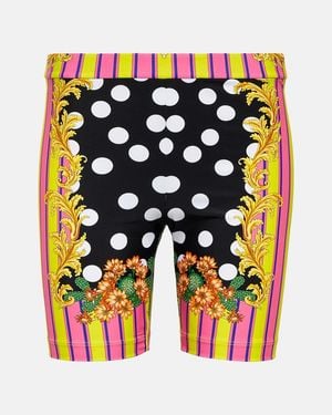 Versace Medusa Palm Springs Shorts - Blue