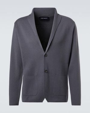 Thom Sweeney Wool Blazer - Blue