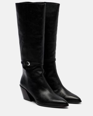 STAUD Stiefel Austin Aus Leder - Schwarz