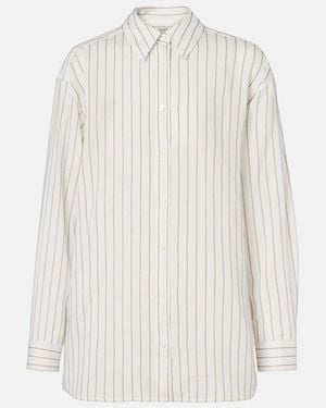 TOTEME Striped Shirt - White