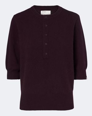 Extreme Cashmere Pull N°477 Mimi En Cachemire Melange - Violet