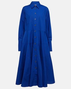 Co. Tton Dress - Blue