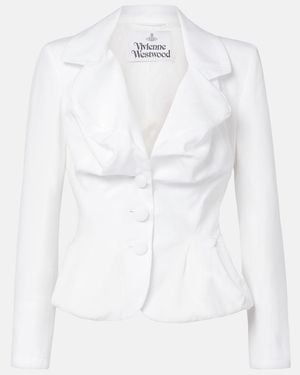 Vivienne Westwood Drunken Jacket - White