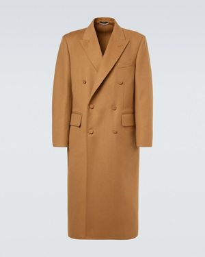 Tom Ford Mantel Aus Wolle Und Kaschmir - Braun