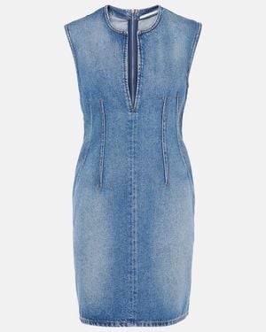Stella McCartney Denim Minidress - Blue