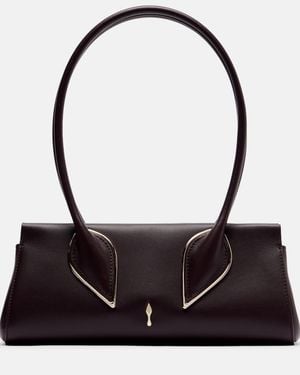 Christian Louboutin Venus Small Leather Tote Bag - Black