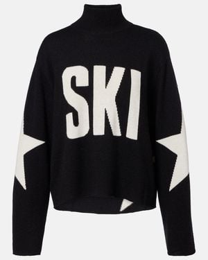 Goldbergh Wool-Blend Turtleneck Jumper - Black