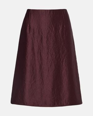 Vince Midirock Aus Satin - Lila